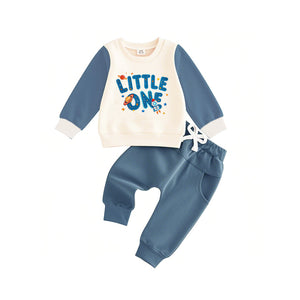 2Pcs Cute & Stylish Boys' Outfit Set