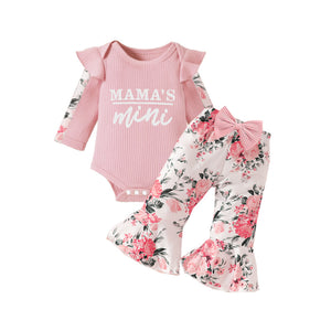 Cute Baby Girls' Outfit Set