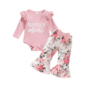 Cute Baby Girls' Outfit Set