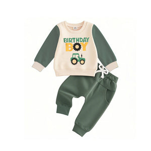 2Pcs Cute & Stylish Boys' Outfit Set