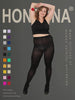 HONENNA Queen Plus Size Tights Semi Opaque Control Top High Waist Stockings Nylons Pantyhose for Women 1X 2X 3X 4X 5X 6X