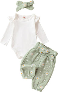 2Pcs Cute & Stylish Girls' Outfit Set