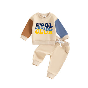 2Pcs Cute & Stylish Boys' Outfit Set