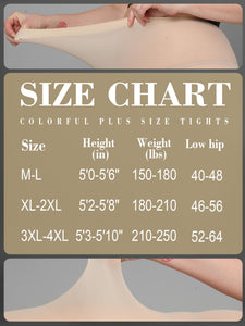 HONENNA Queen Plus Size Tights Semi Opaque Control Top High Waist Stockings Nylons Pantyhose for Women 1X 2X 3X 4X 5X 6X