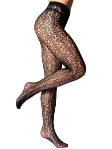 HONENNA Patterned Fishnets Tights Black Pantyhose Stockings for Women, 1-6 Pairs