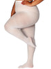 HONENNA Queen Plus Size Tights Semi Opaque Control Top High Waist Stockings Nylons Pantyhose for Women 1X 2X 3X 4X 5X 6X