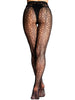 HONENNA Patterned Fishnets Tights Black Pantyhose Stockings for Women, 1-6 Pairs