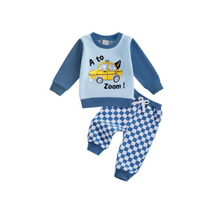 2Pcs Cute & Stylish Boys' Outfit Set