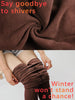 HONENNA Colorful Womens Fleece Lined Tights High Waisted Opaque Winter Thermal Pantyhose, Medias Termicas Para Mujer