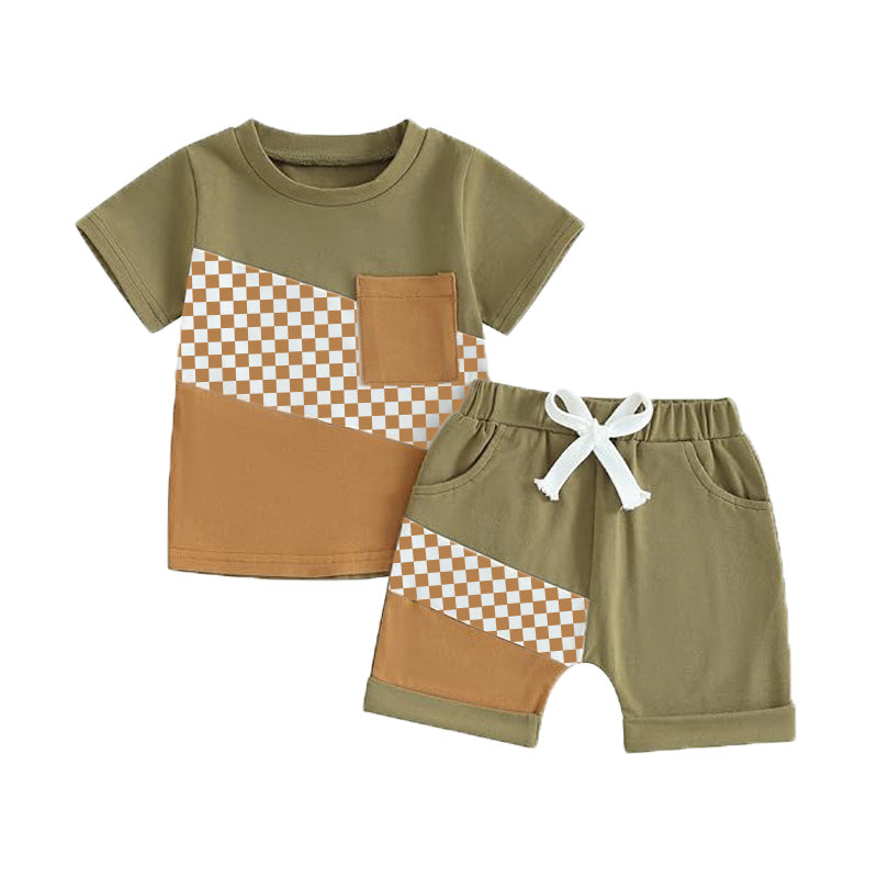 Boys Baby T-Shirt and Shorts Set Comfortable and Breathable Summer Essentials Stylish and Cute