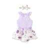 2Pcs Cute & Stylish Baby Girls' Outfit Set