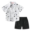 Boys Baby Short Sleeve Shirt and Shorts Set Comfortable and Breathable Summer Essentials Stylish and Cute