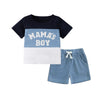 Boys Baby T-Shirt and Shorts Set Comfortable and Breathable Summer Essentials Stylish and Cute