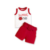 2Pcs Cute & Stylish Baby Girls' Outfit Set